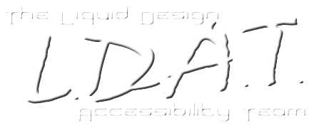 The Liquid Design Accessibility Team.